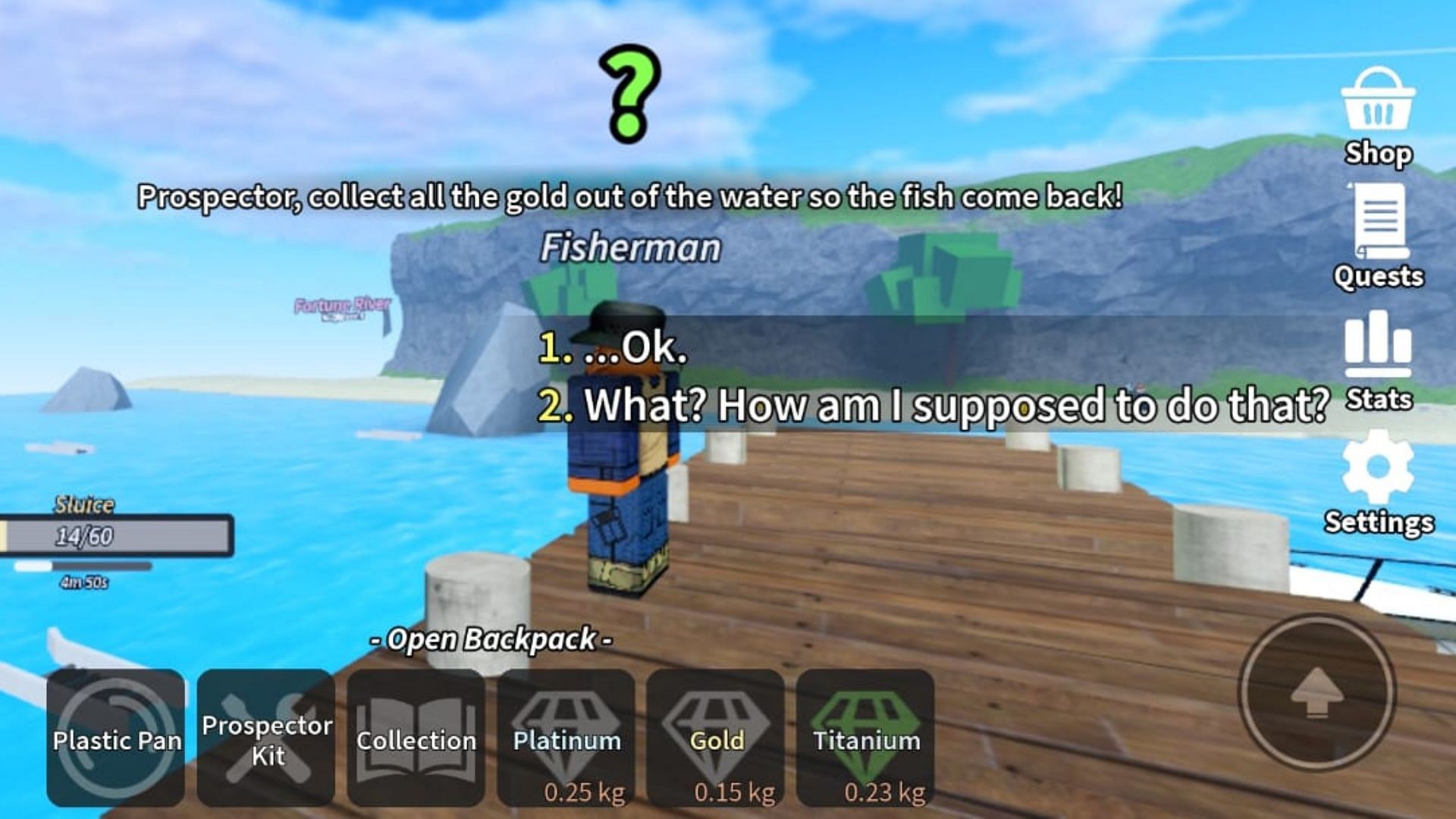 The Fisherman's problem (Image via Roblox)